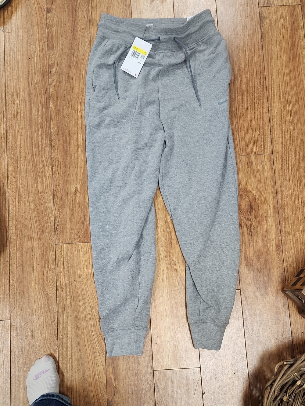 Nike Gray Heather Jogger Training Sweatpants NWT